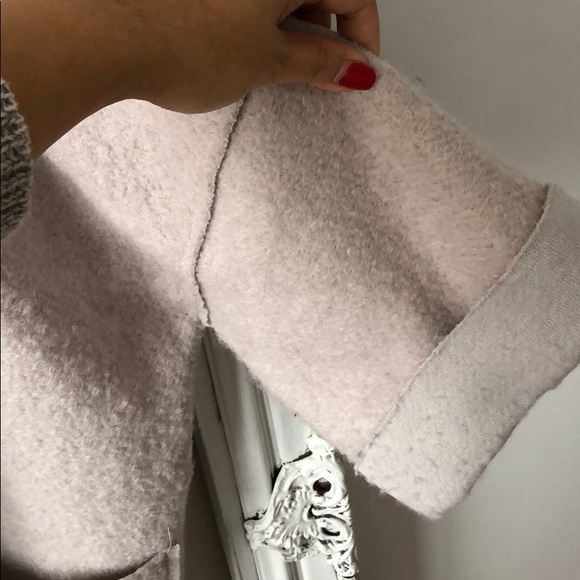 Grey (w/ a hint of purple) oversized style jacket - Picture 4 of 6